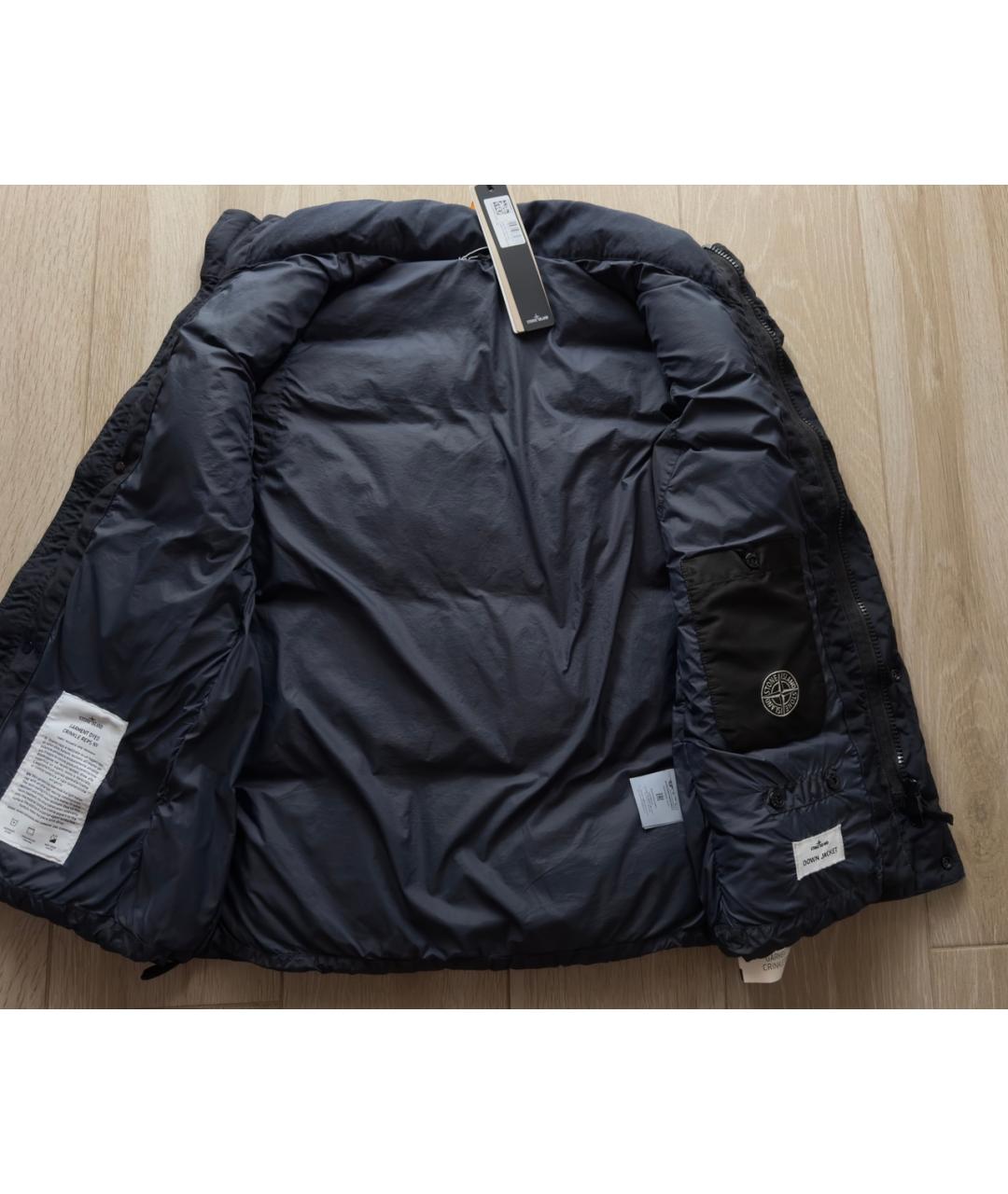 STONE ISLAND Синий полиамидовый жилет, фото 3