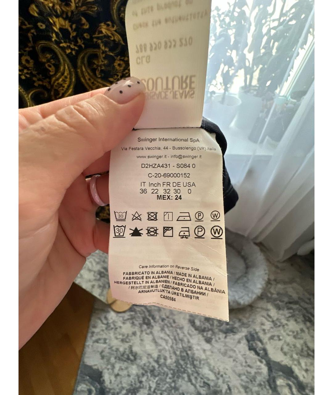 VERSACE Мульти вискозное платье, фото 7