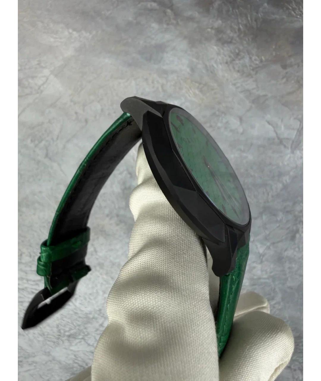 GRAFF Зеленые металлические часы, фото 5