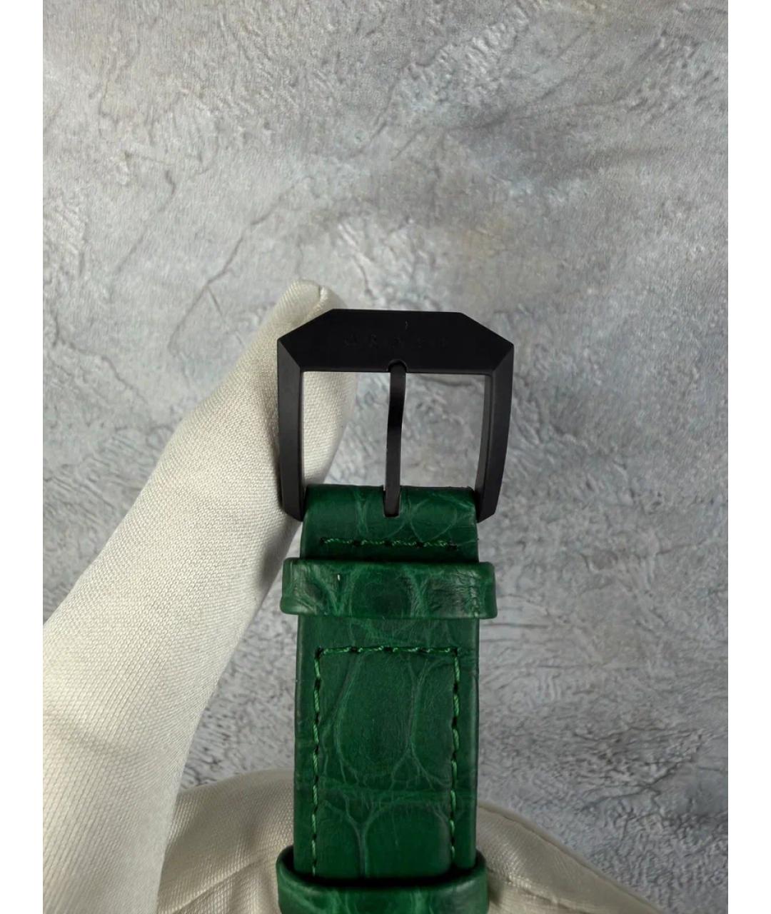 GRAFF Зеленые металлические часы, фото 6