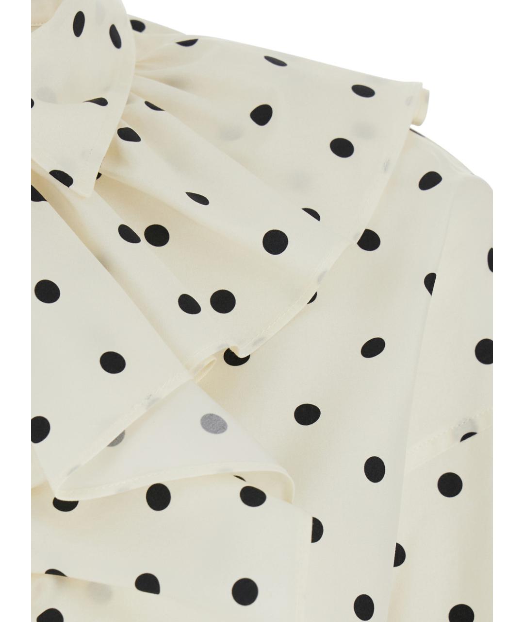 MSGM Белая хлопковая рубашка, фото 3