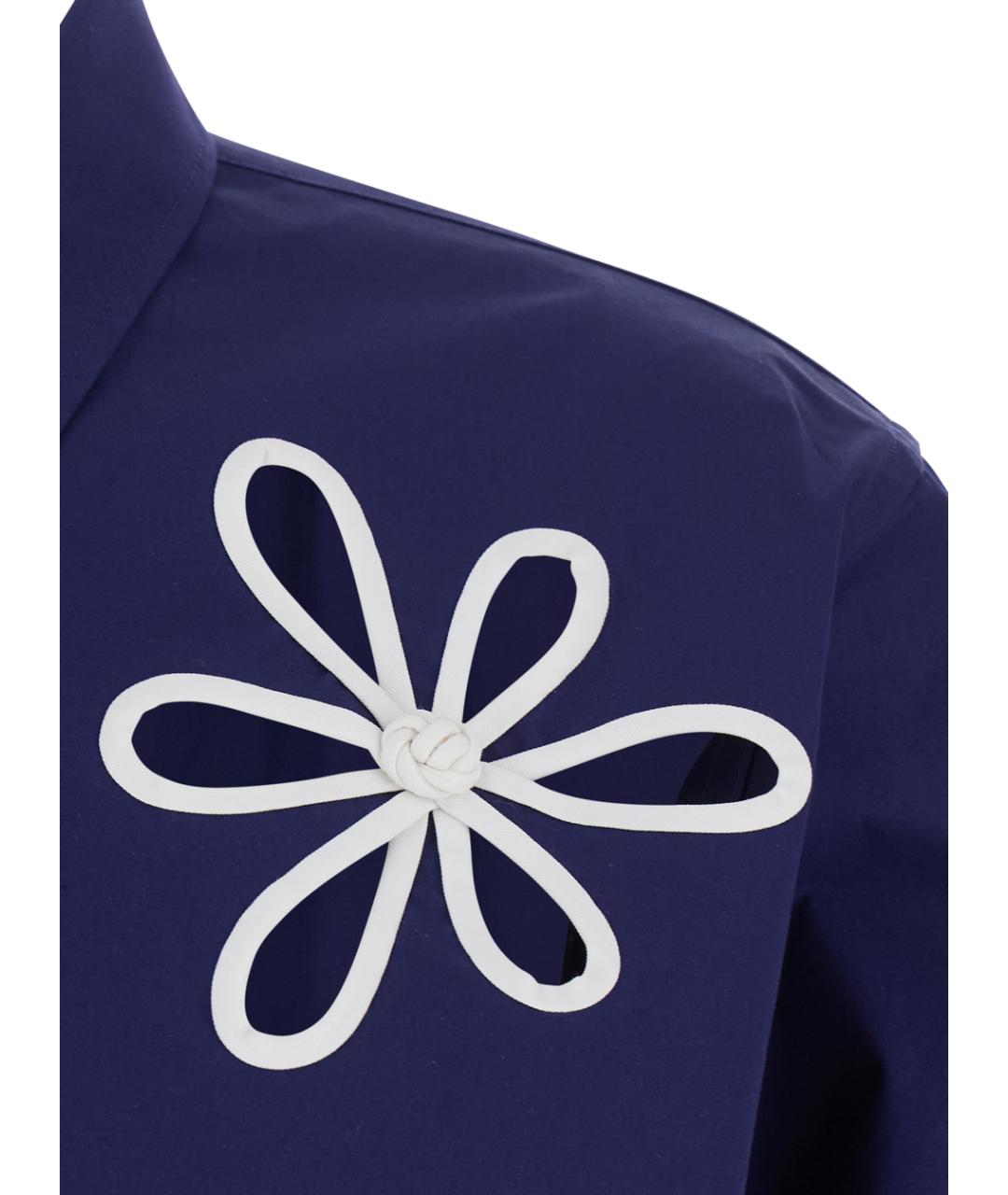 FENDI Синяя хлопковая рубашка, фото 3