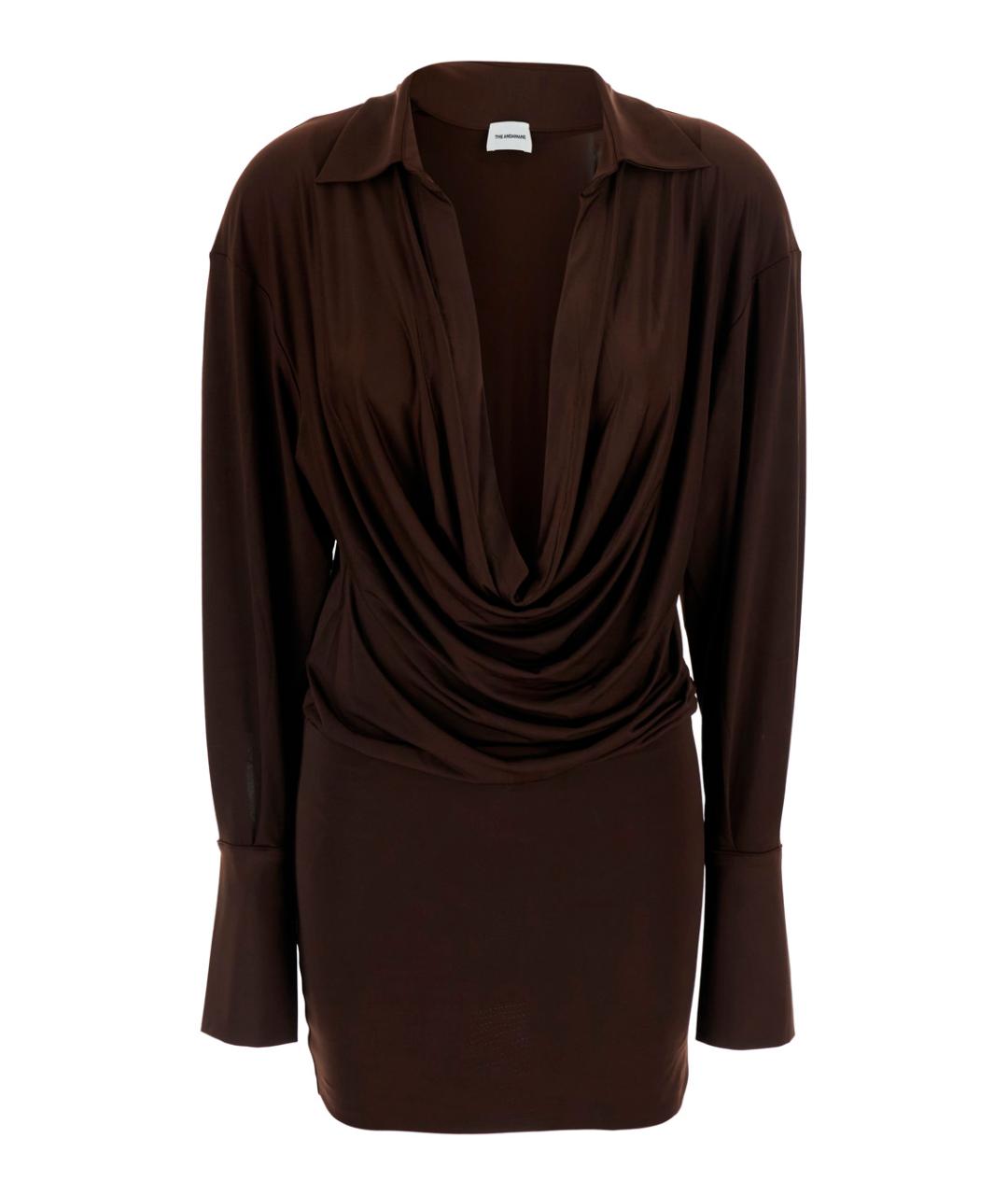 THE ANDAMANE Коричневое повседневное платье, фото 1