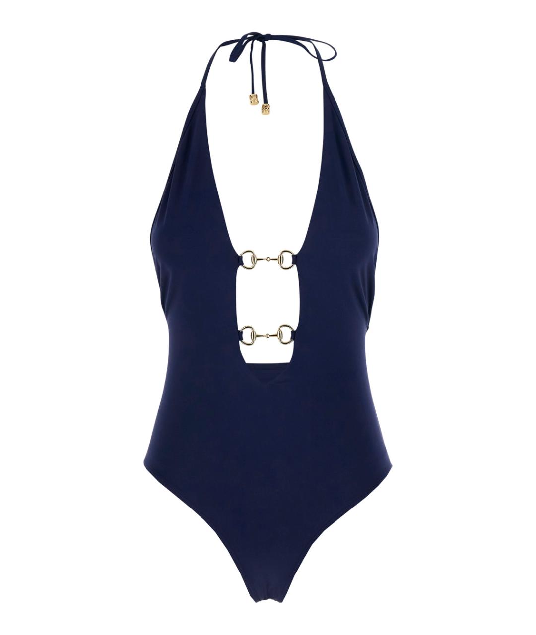 GUCCI Синий купальник, фото 1