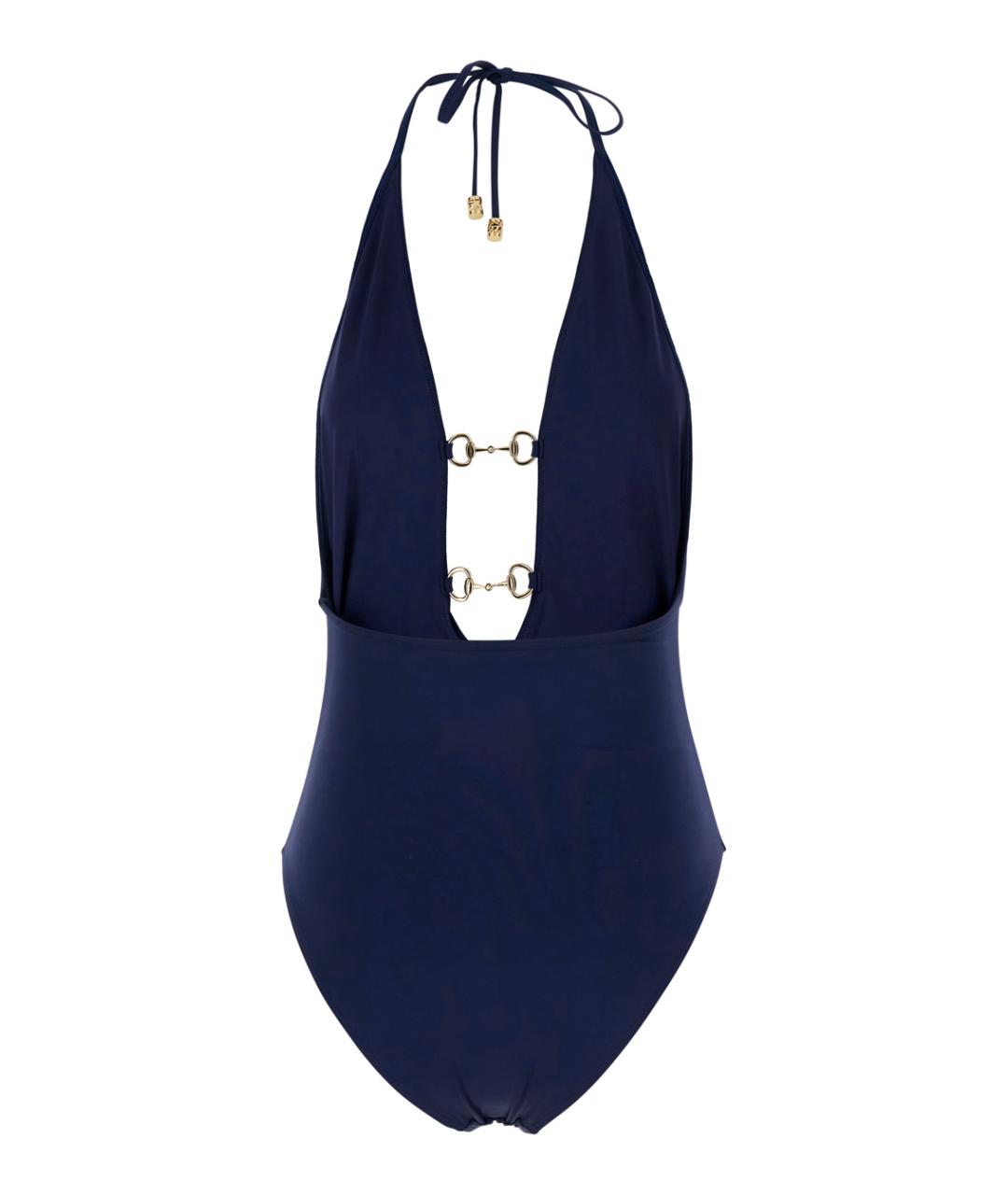 GUCCI Синий купальник, фото 2