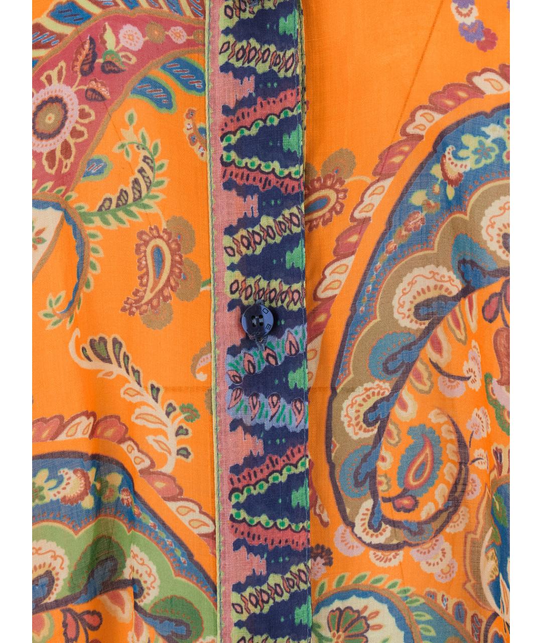 ETRO Оранжевая рубашка, фото 3