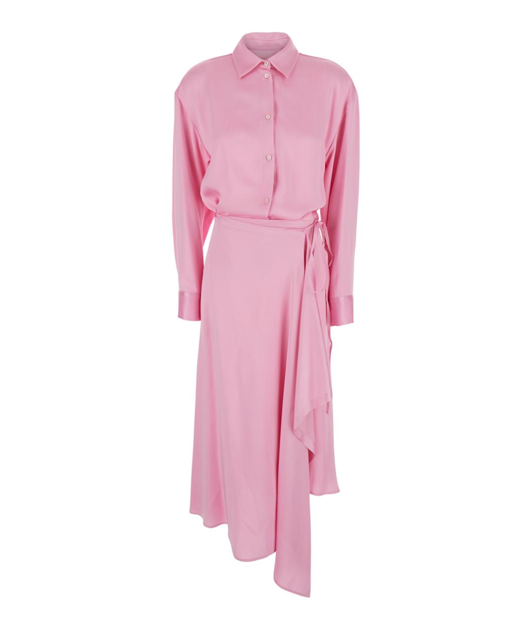 MSGM Розовое повседневное платье, фото 1