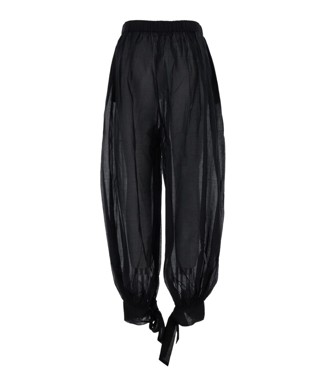 THE ANDAMANE Черные прямые брюки, фото 2