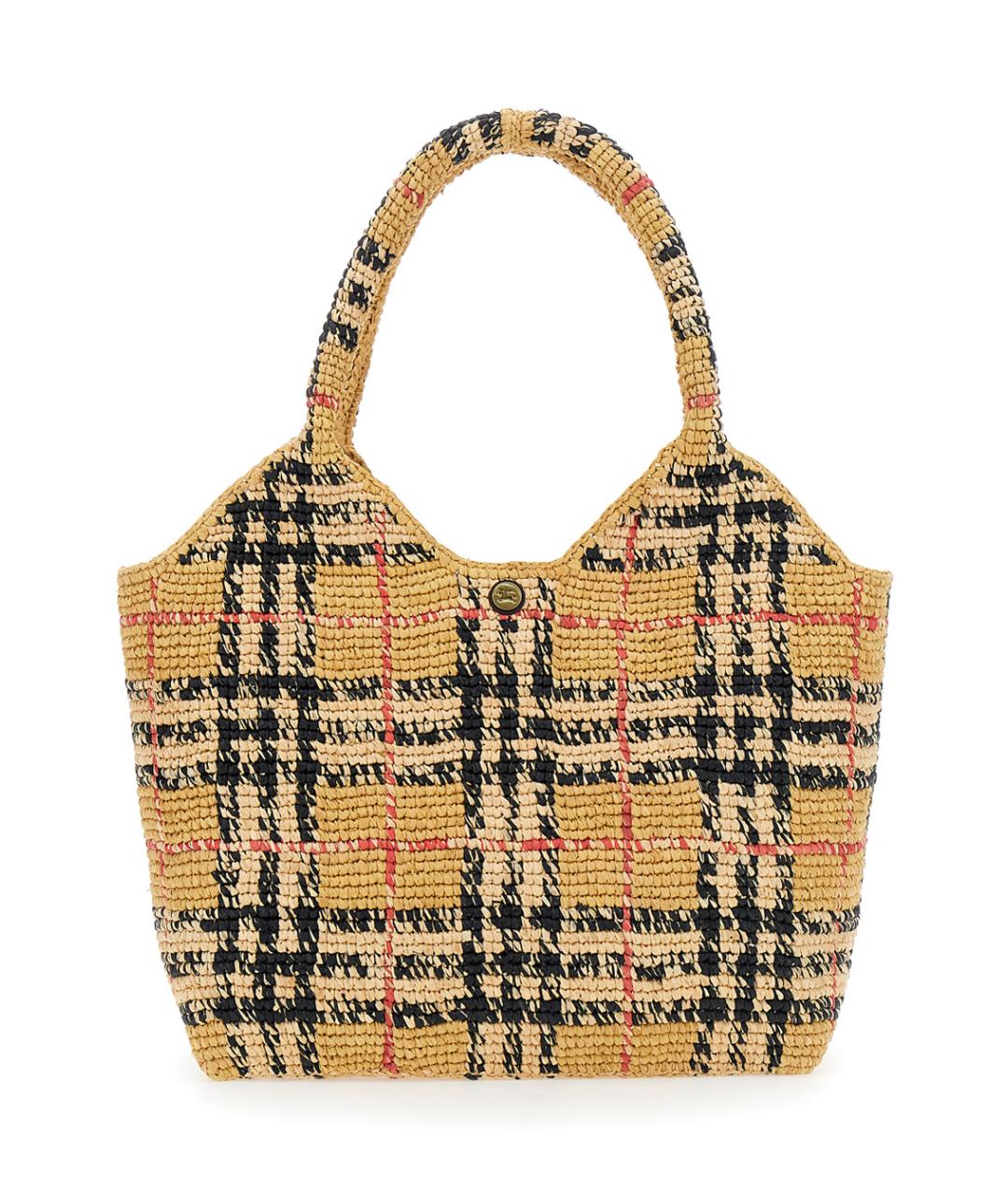 BURBERRY Бежевая сумка тоут, фото 1