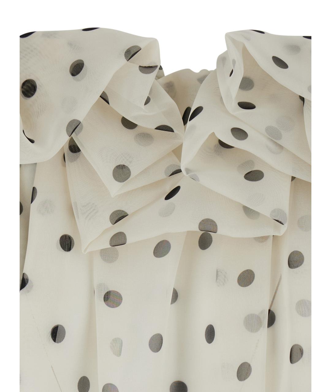 MSGM Белая блузы, фото 3