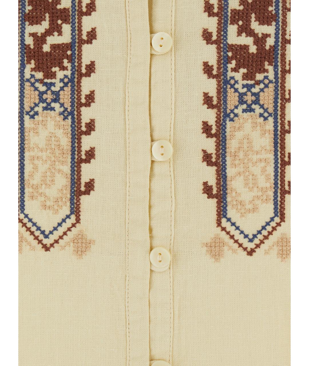 BA&SH Мульти хлопковая рубашка, фото 3