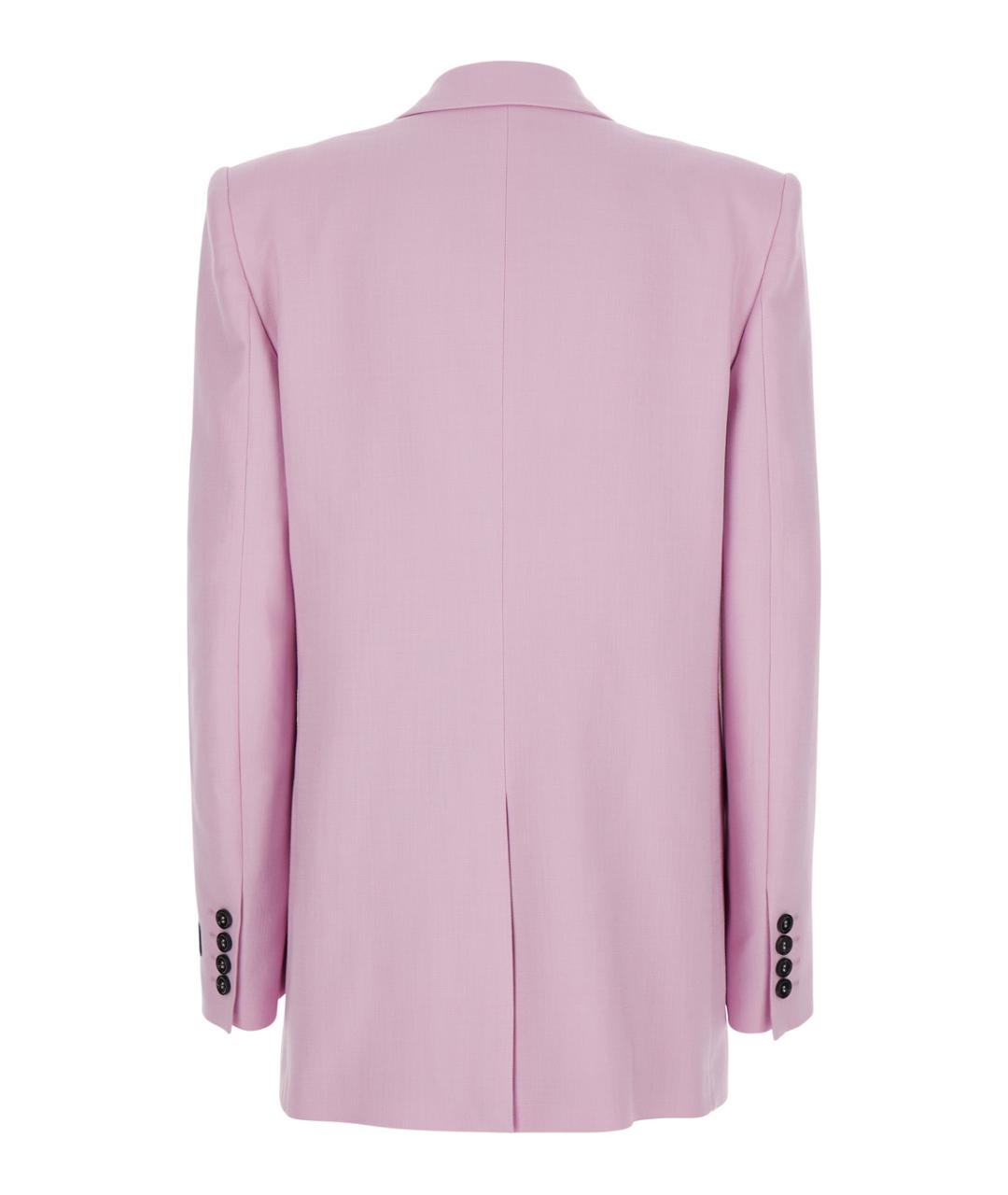 MSGM Розовый вискозный жакет/пиджак, фото 2