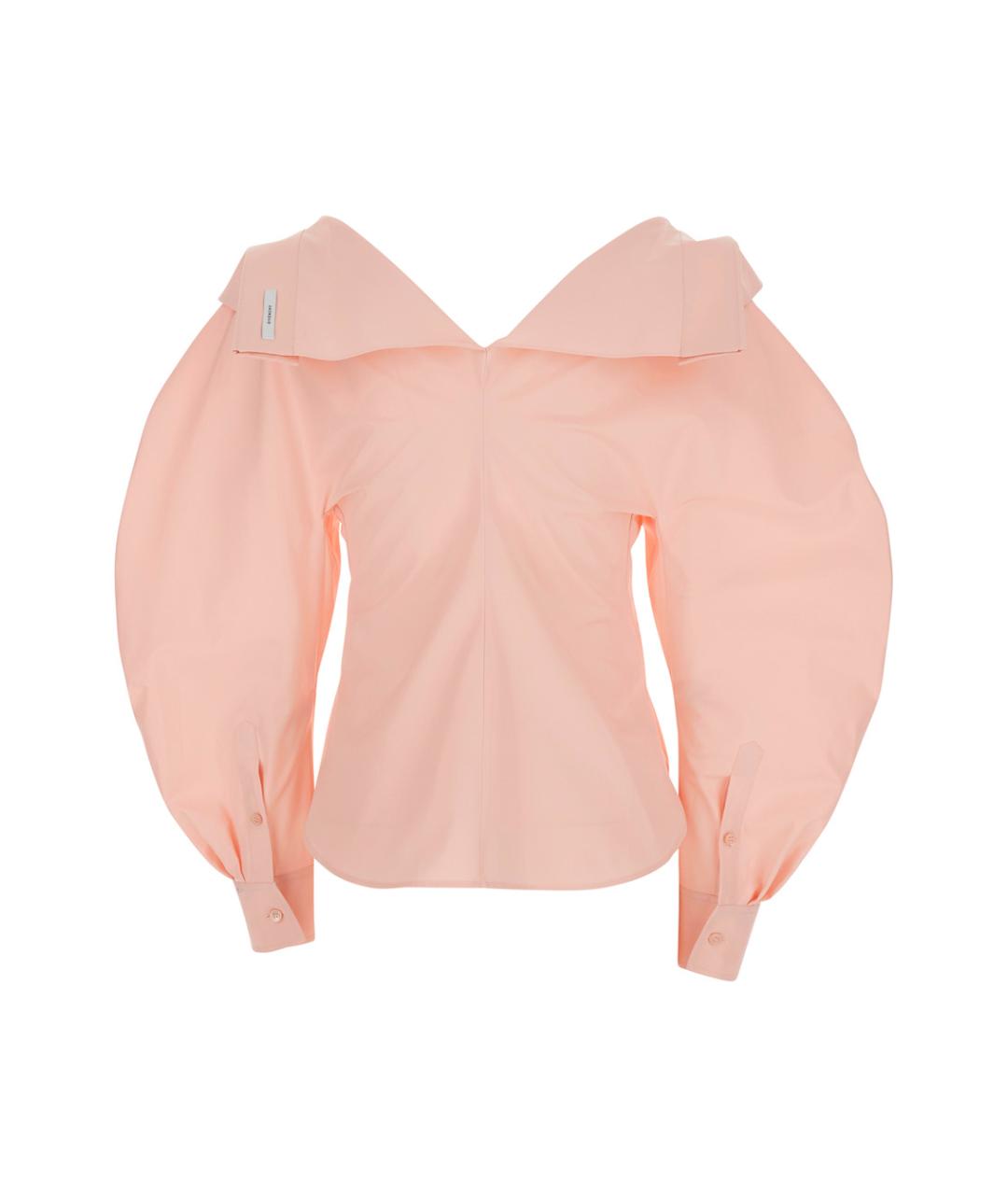 GIVENCHY Розовая хлопковая рубашка, фото 2