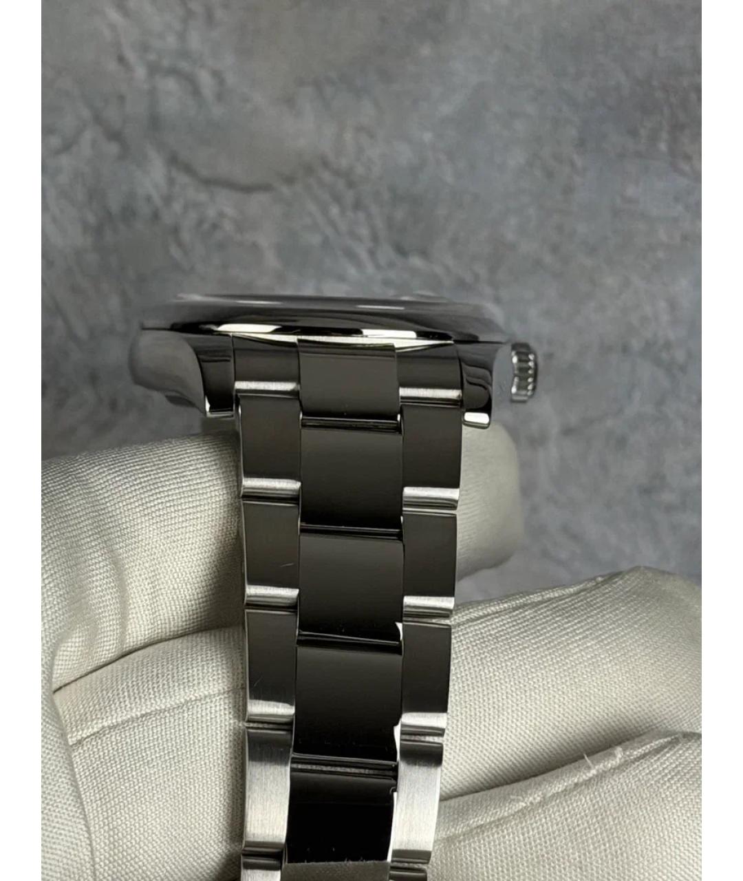 ROLEX Белые металлические часы, фото 5