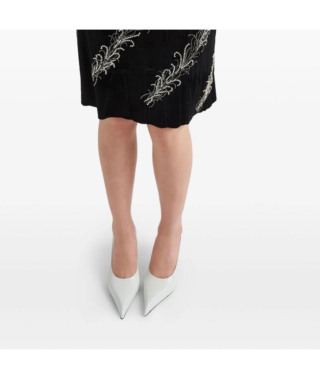 PRADA Белые кожаные туфли, фото 5