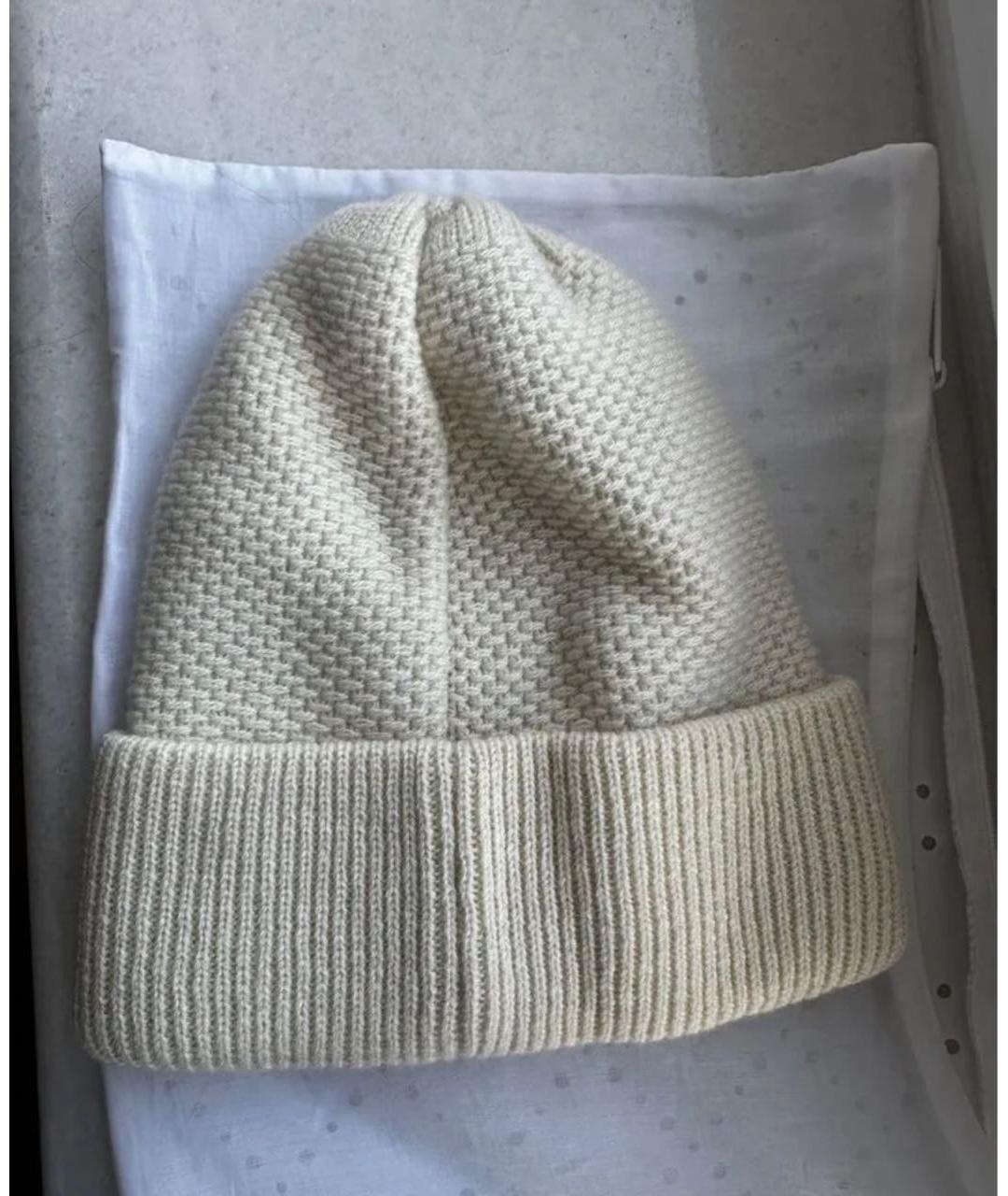 CHANEL Бежевая кашемировая шапка, фото 2