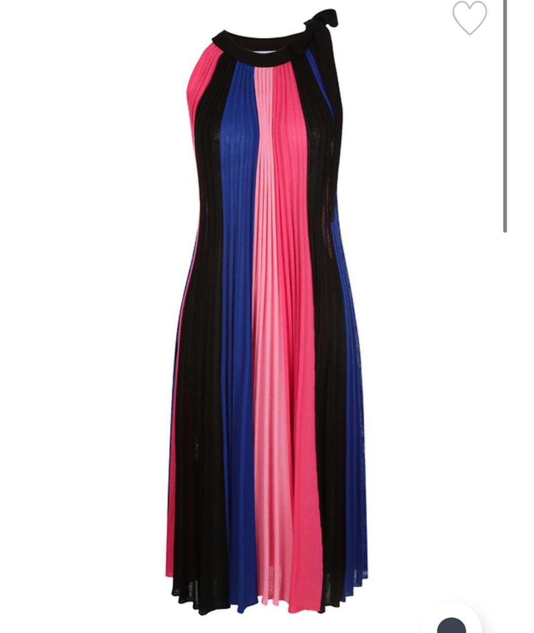 MAX&CO Мульти вискозное коктейльное платье, фото 6