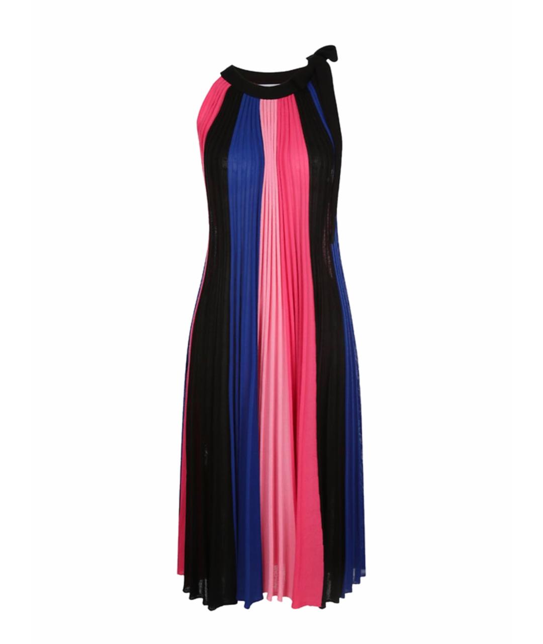 MAX&CO Мульти вискозное коктейльное платье, фото 1