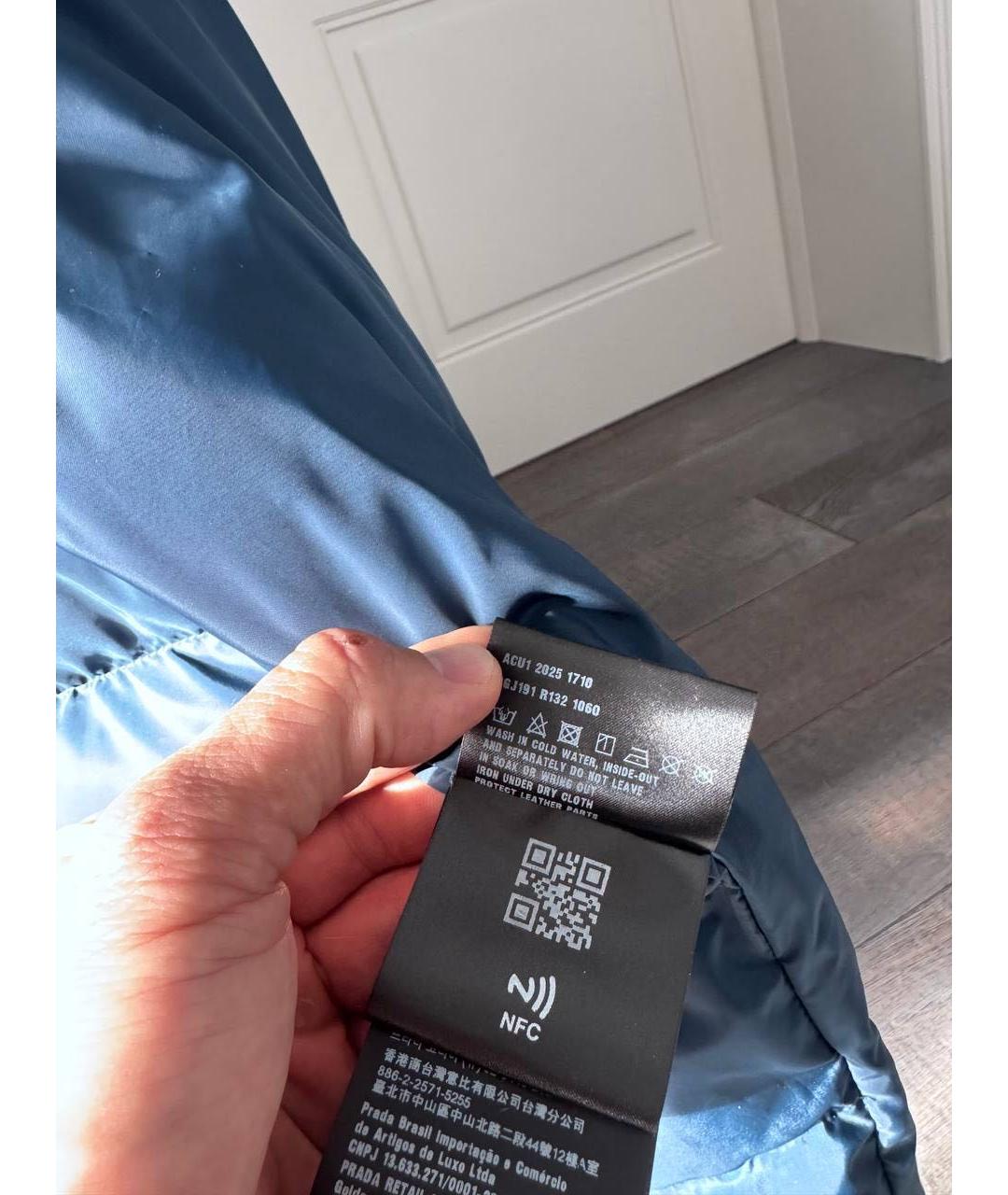PRADA Синий жилет, фото 5