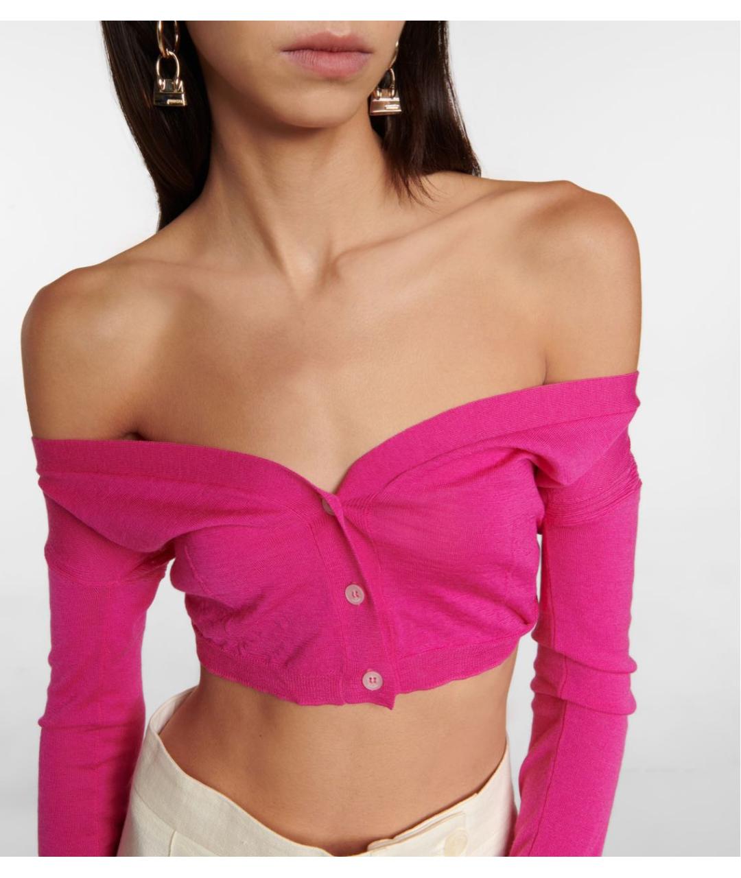 JACQUEMUS Фуксия джемпер / свитер, фото 2