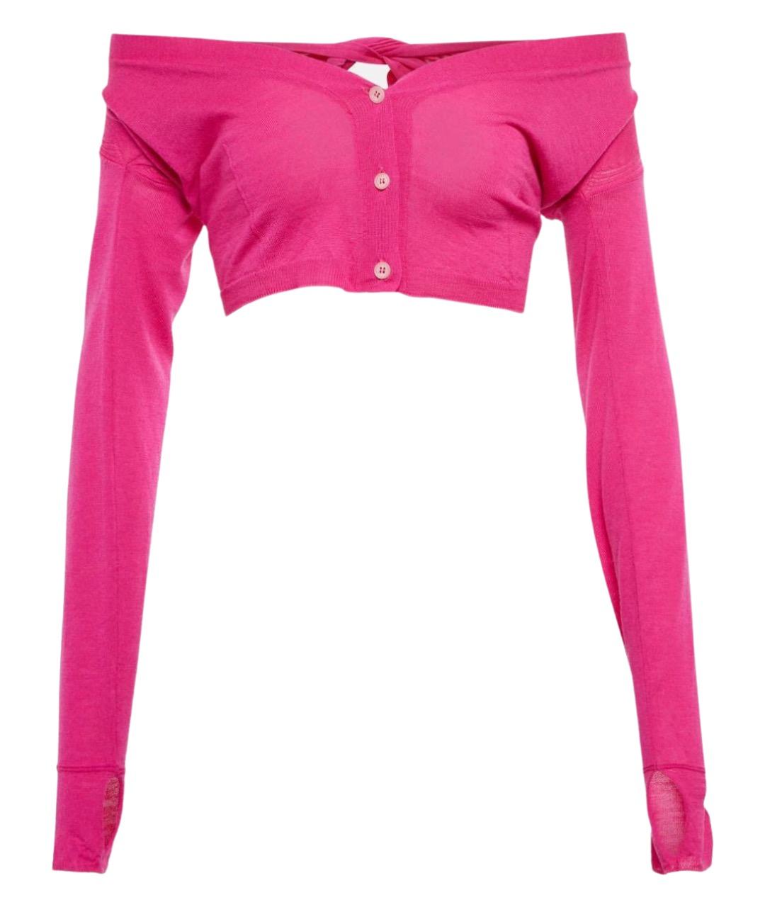 JACQUEMUS Фуксия джемпер / свитер, фото 1