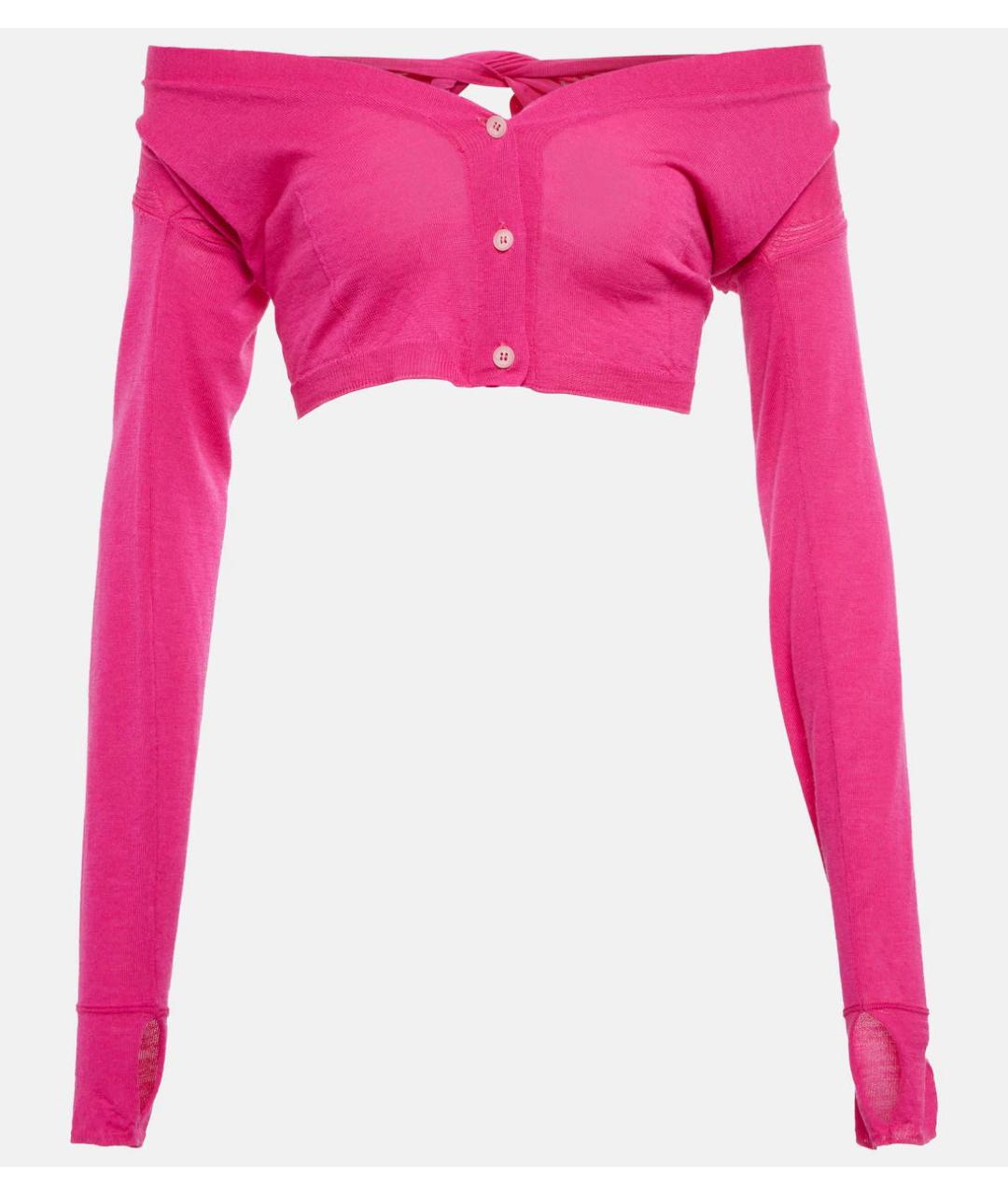 JACQUEMUS Фуксия джемпер / свитер, фото 4