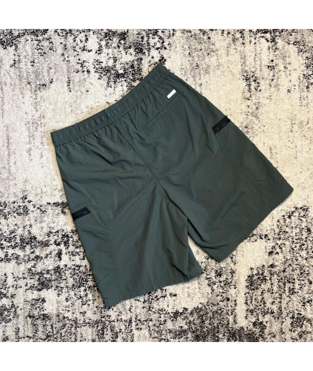 ARMANI EXCHANGE Хаки полиамидовые шорты, фото 5