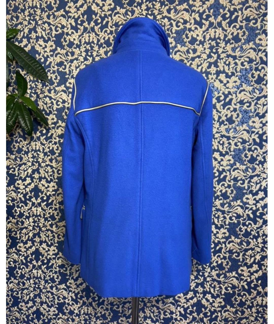 MALO Голубое кашемировое пальто, фото 2