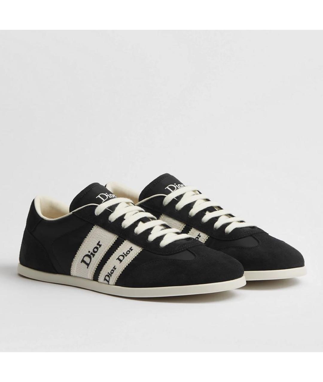 CHRISTIAN DIOR Черные кеды, фото 2