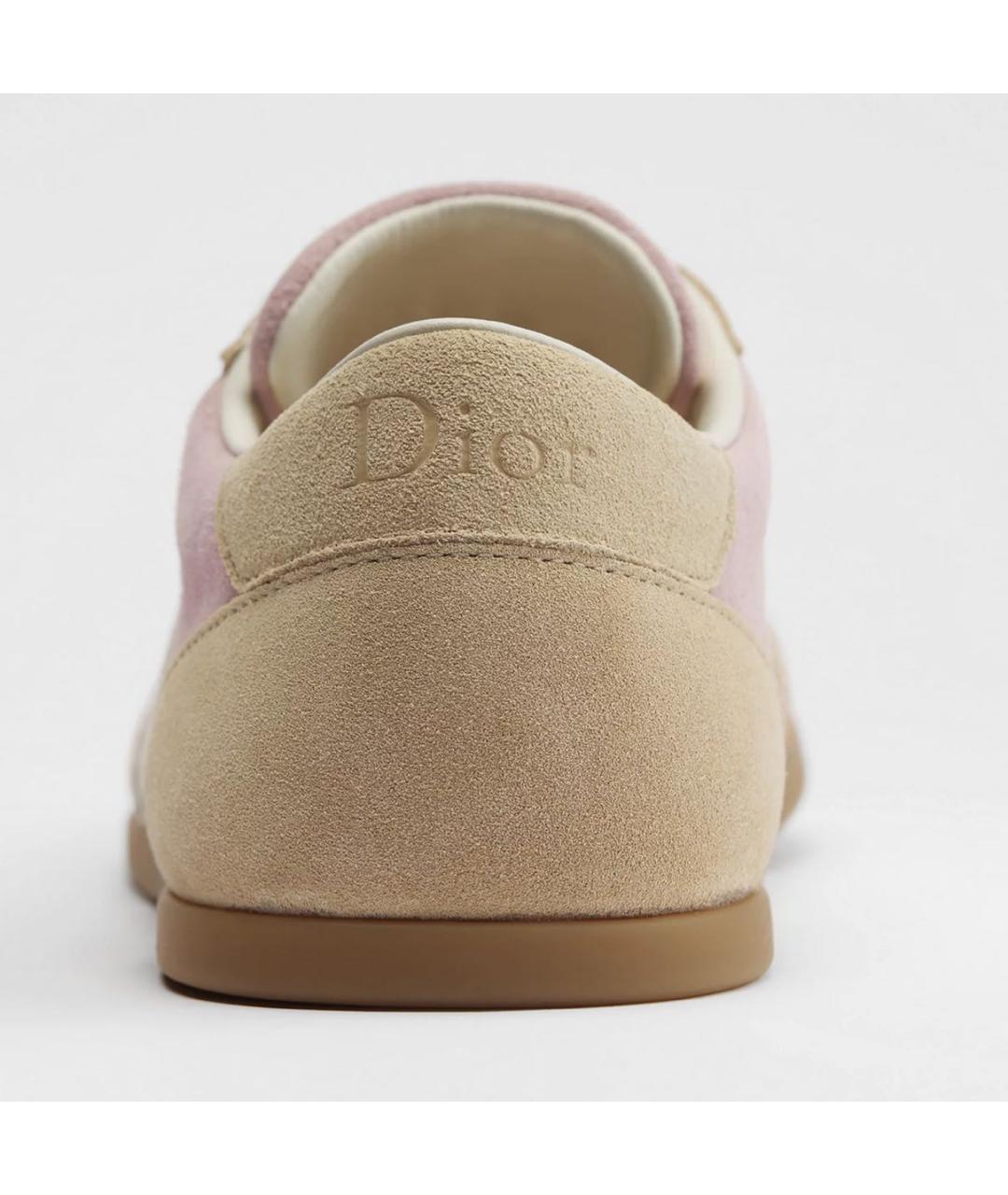 CHRISTIAN DIOR Бежевые кеды, фото 3