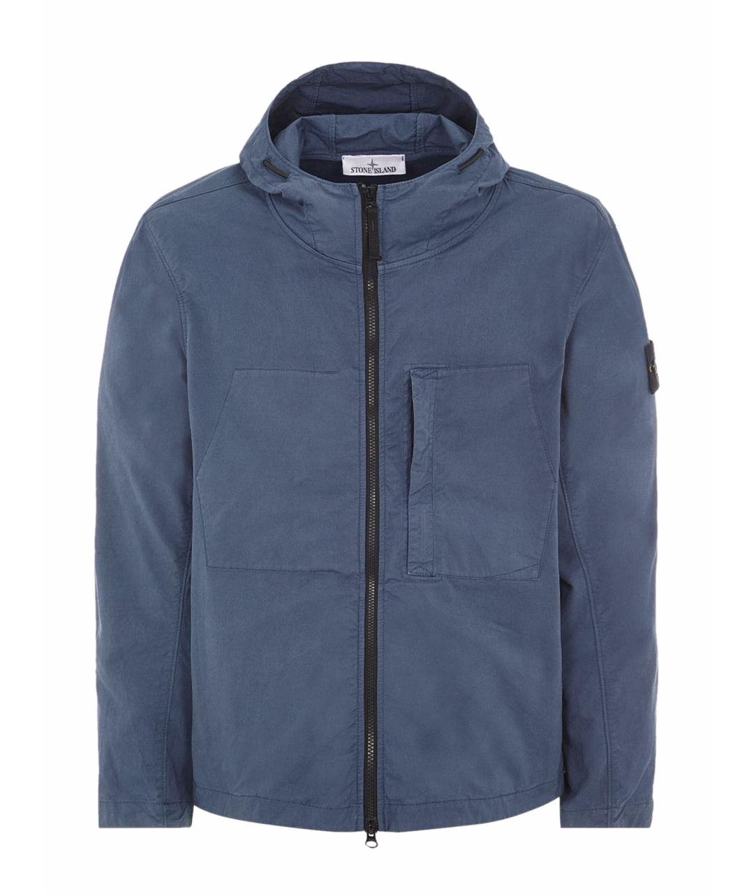 STONE ISLAND Синяя хлопковая куртка, фото 1