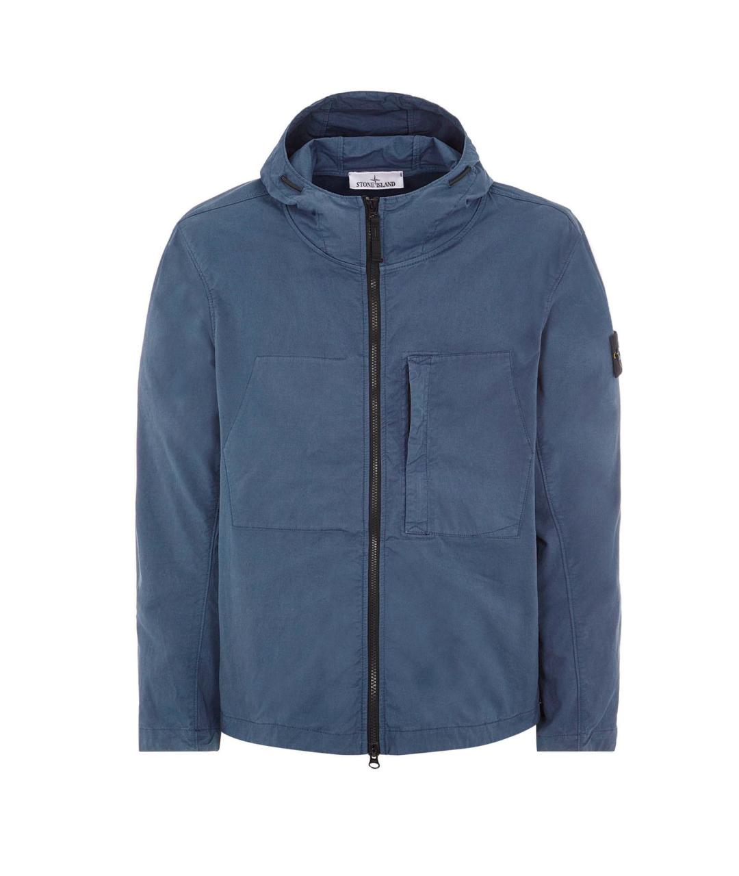 STONE ISLAND Синяя хлопковая куртка, фото 9