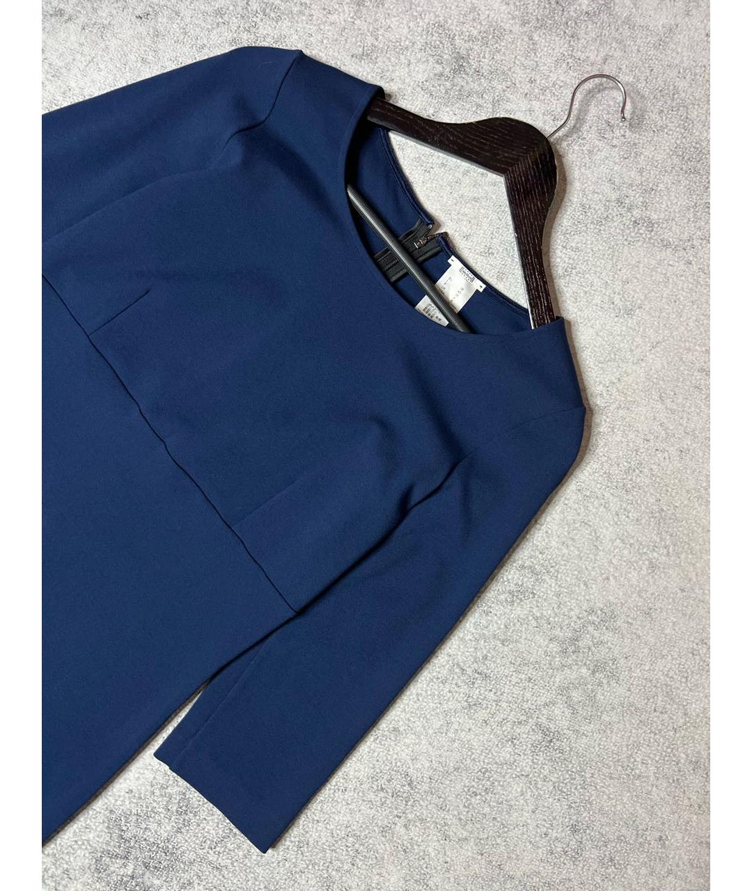WOLFORD Темно-синее вискозное платье, фото 4