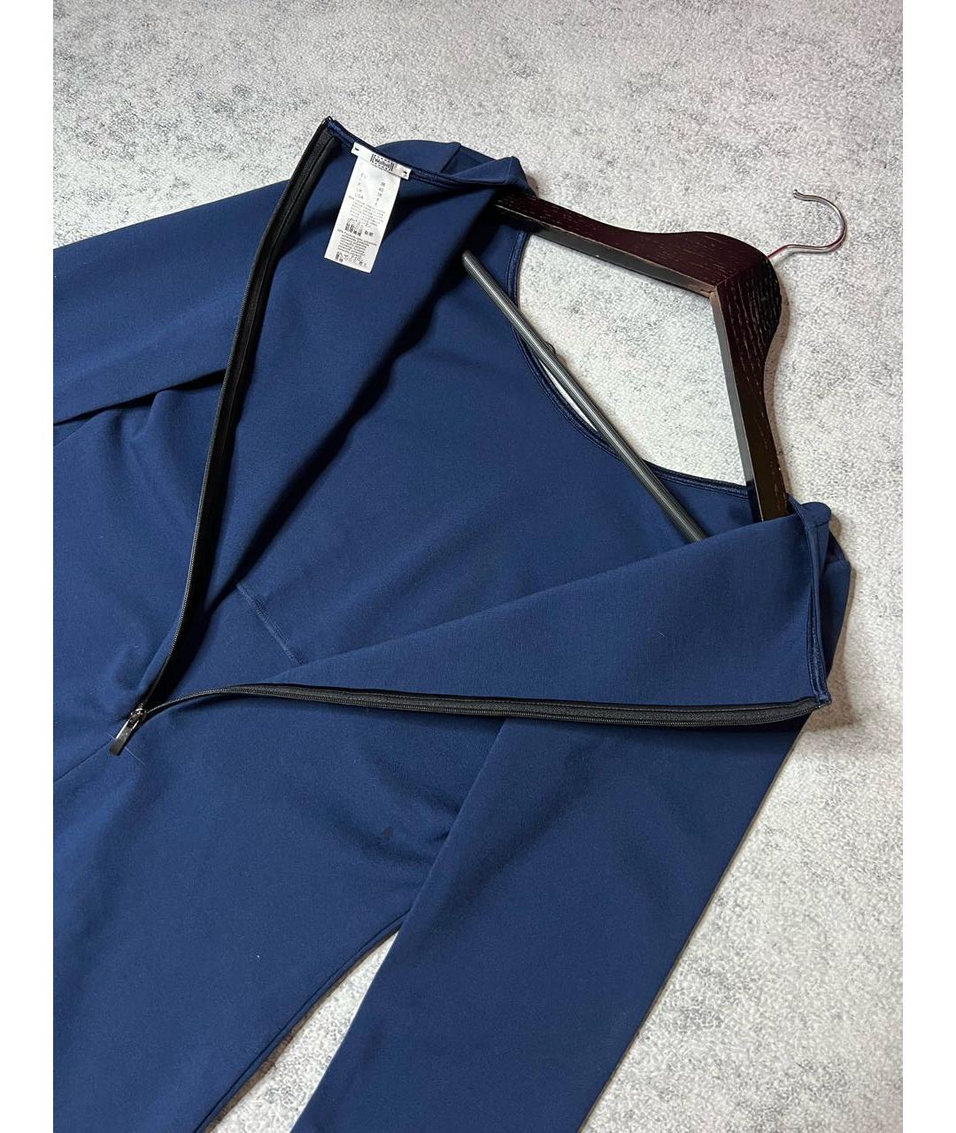 WOLFORD Темно-синее вискозное платье, фото 6