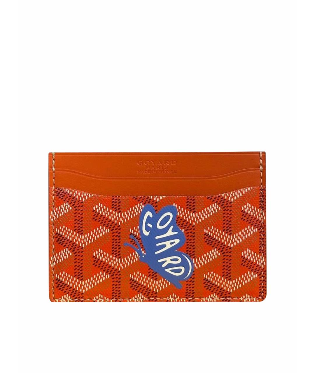 GOYARD Оранжевый кардхолдер, фото 4
