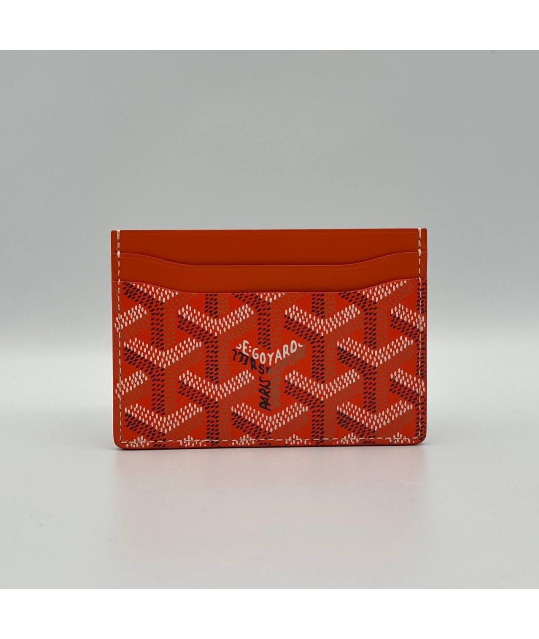 GOYARD Оранжевый кардхолдер, фото 2