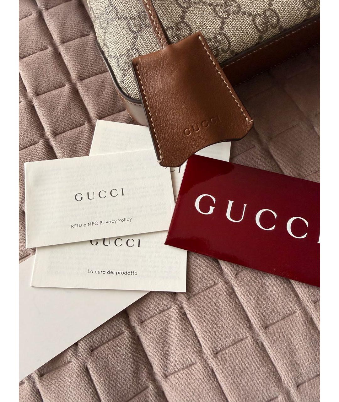 GUCCI Бежевая сумка через плечо, фото 3