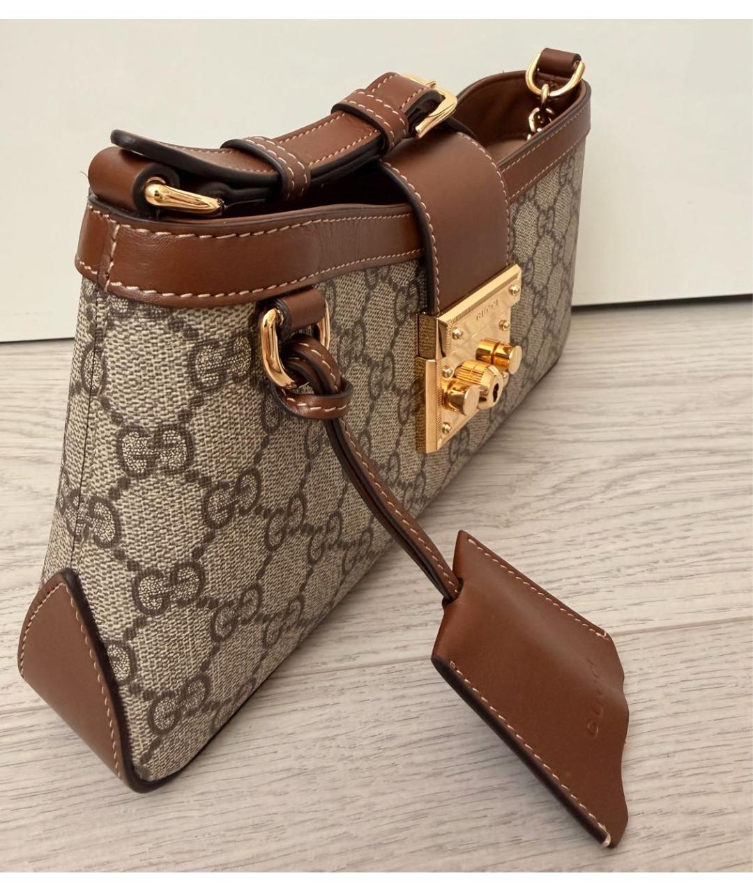 GUCCI Бежевая сумка через плечо, фото 2