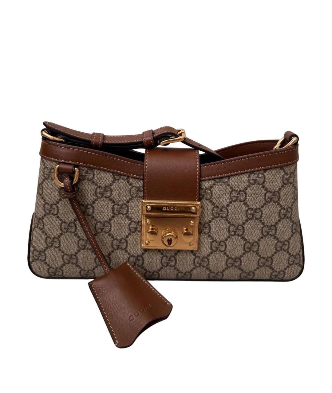 GUCCI Бежевая сумка через плечо, фото 1