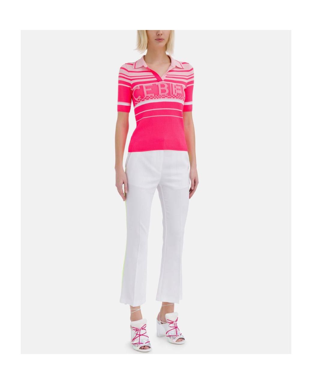 ICEBERG Фуксия вискозный джемпер / свитер, фото 2