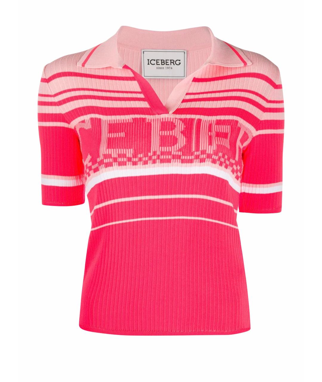 ICEBERG Фуксия вискозный джемпер / свитер, фото 1