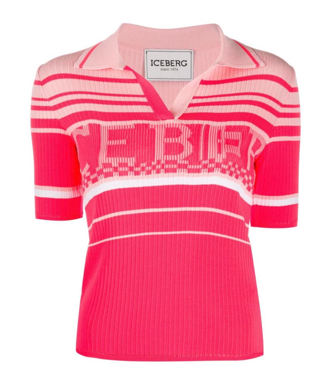 ICEBERG Фуксия вискозный джемпер / свитер, фото 9