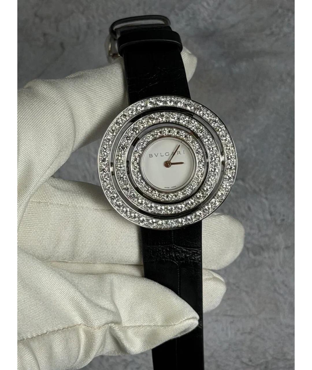 BVLGARI Белые часы из белого золота, фото 2