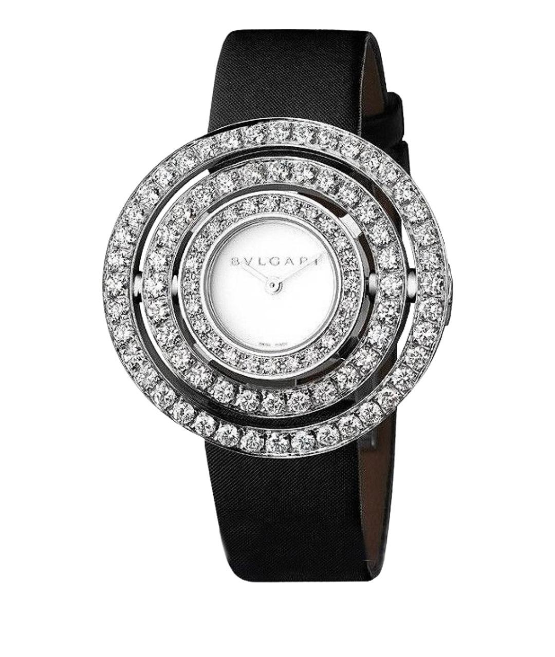 BVLGARI Белые часы из белого золота, фото 1