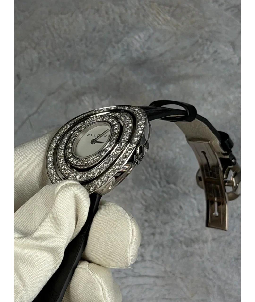 BVLGARI Белые часы из белого золота, фото 3