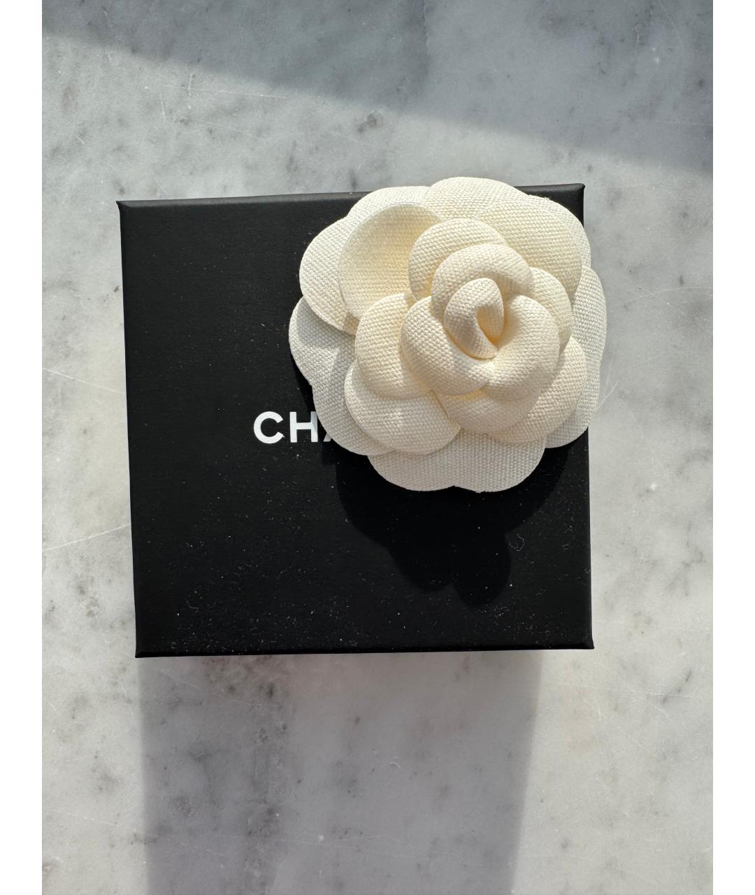 CHANEL Золотая металлическая булавка / брошь, фото 3