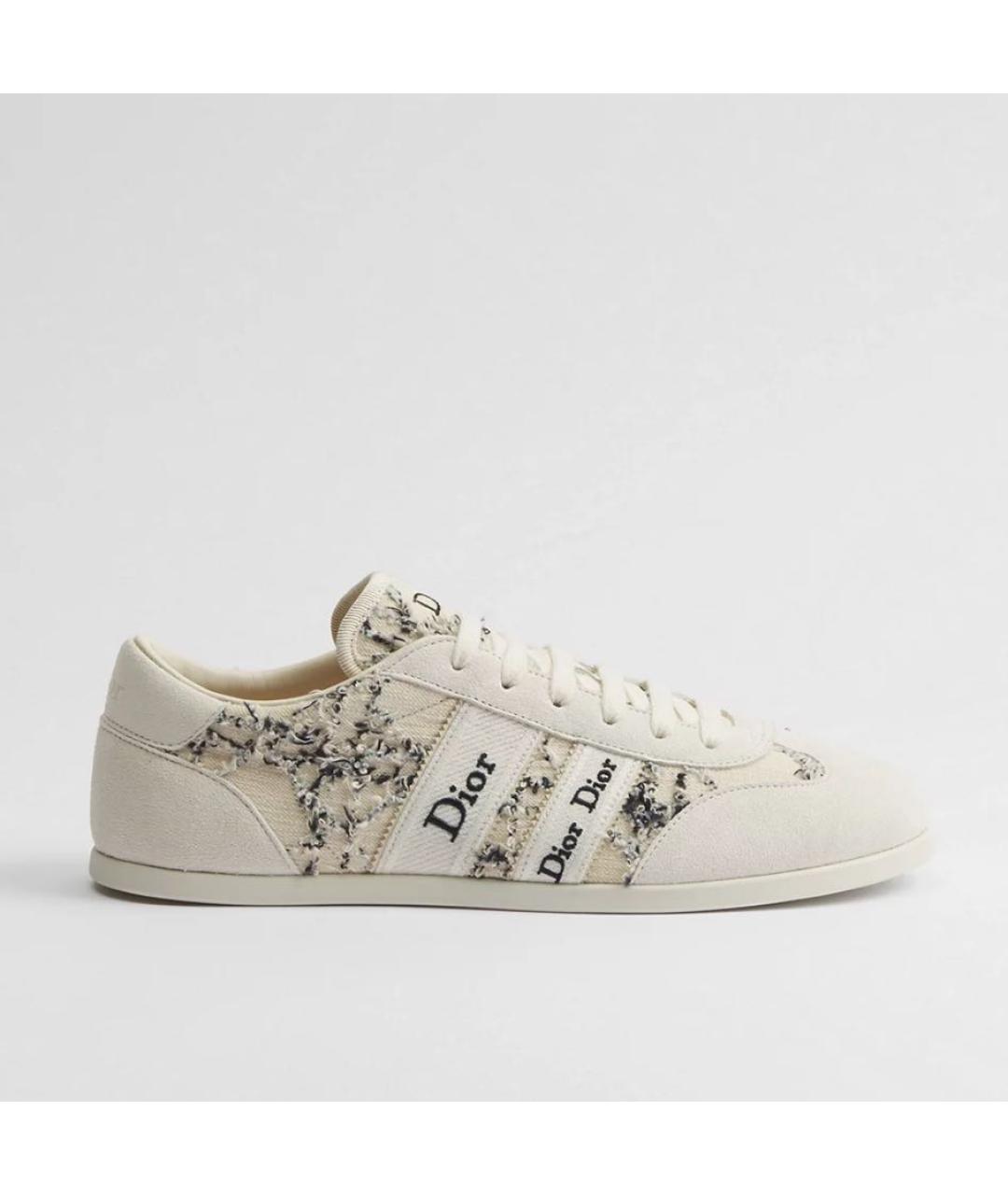 CHRISTIAN DIOR Белые кеды, фото 4