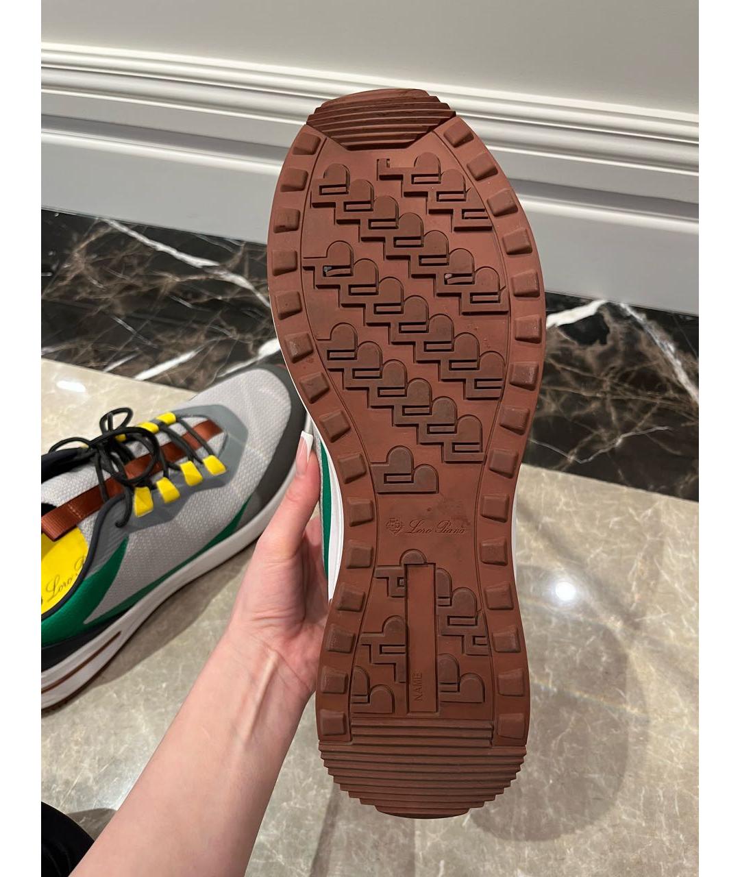 LORO PIANA Мульти низкие кроссовки / кеды, фото 8