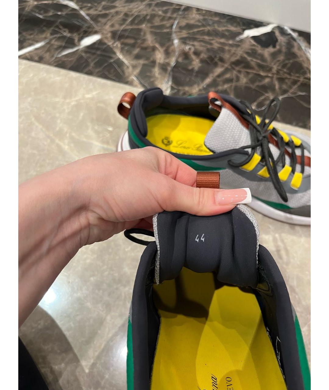 LORO PIANA Мульти низкие кроссовки / кеды, фото 7