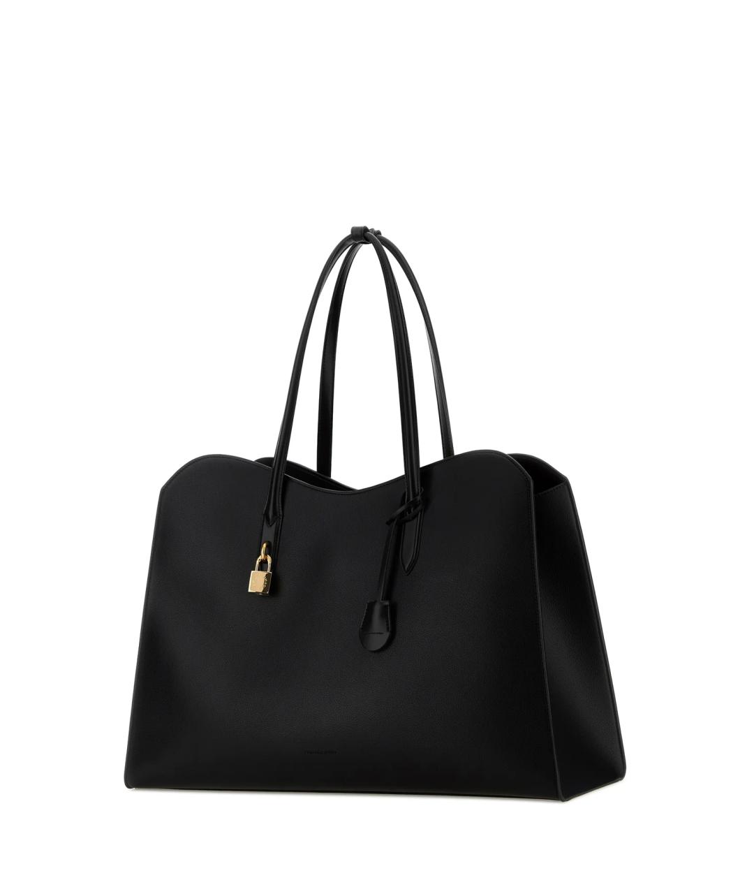 STELLA MCCARTNEY Черная синтетическая сумка тоут, фото 4